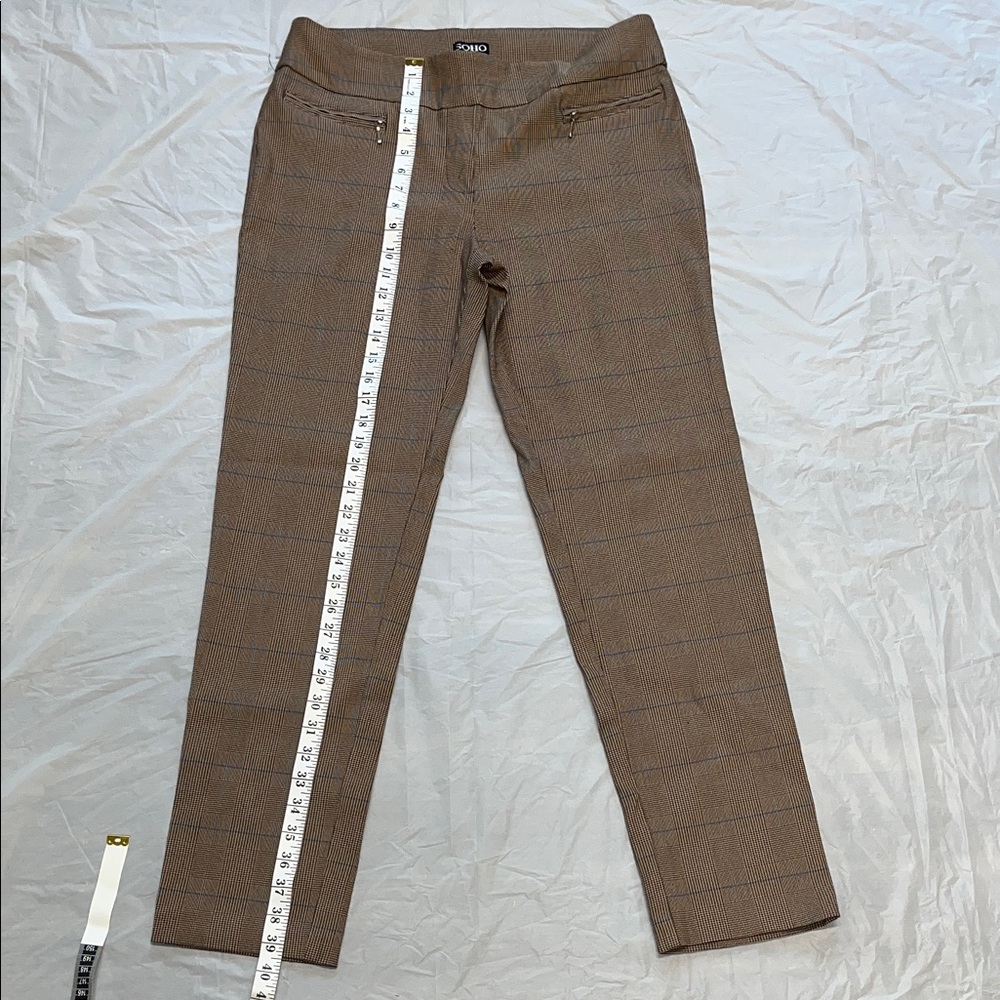 Soho Brown Plaid Men’s Chinos
